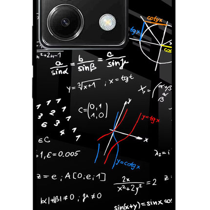 Mathematics Formula Poco X6 Glass Case