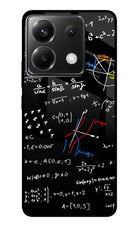Mathematics Formula Poco X6 Glass Case
