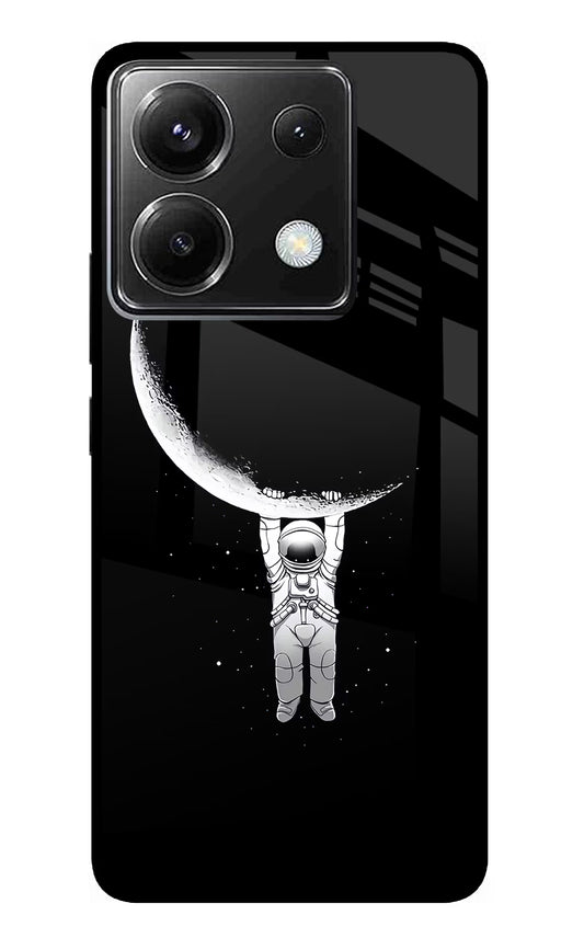 Moon Space Poco X6 Glass Case