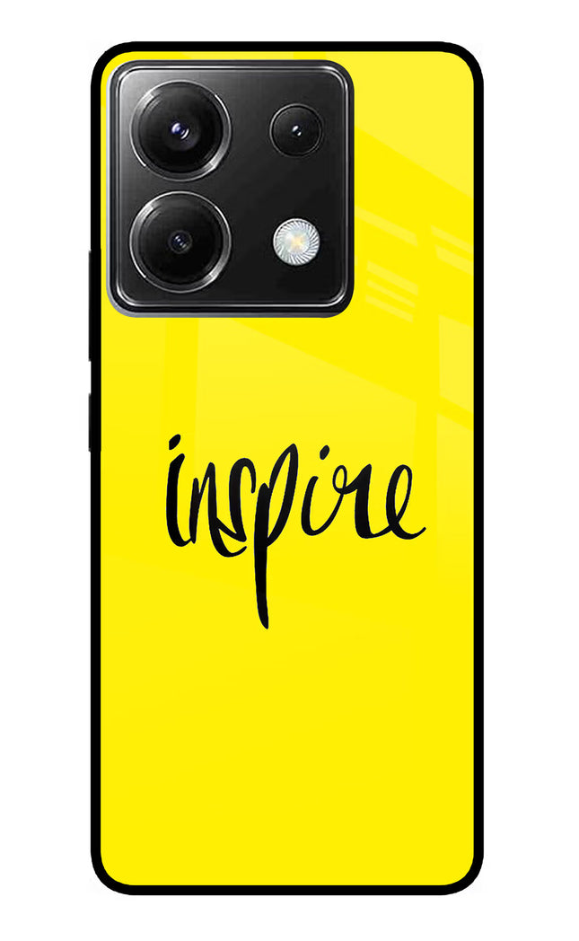 Inspire Poco X6 Glass Case