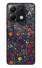 Geometric Abstract Poco X6 Glass Case