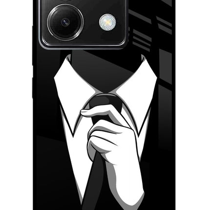 Black Tie Poco X6 Glass Case