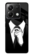 Black Tie Poco X6 Glass Case