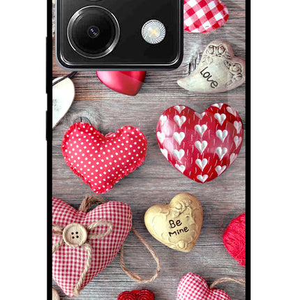 Love Wallpaper Poco X6 Glass Case
