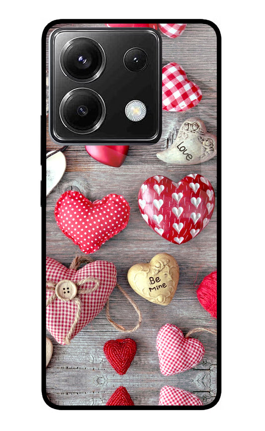 Love Wallpaper Poco X6 Glass Case