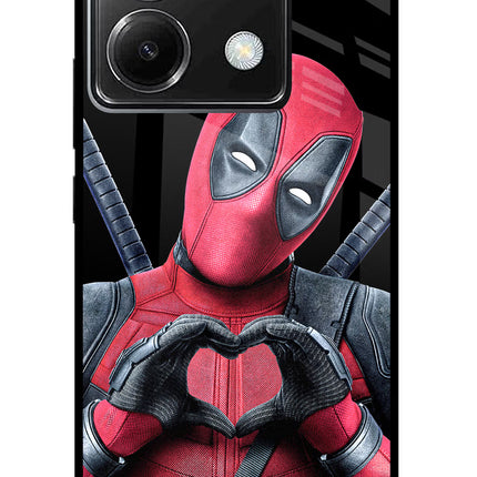 Deadpool Poco X6 Glass Case