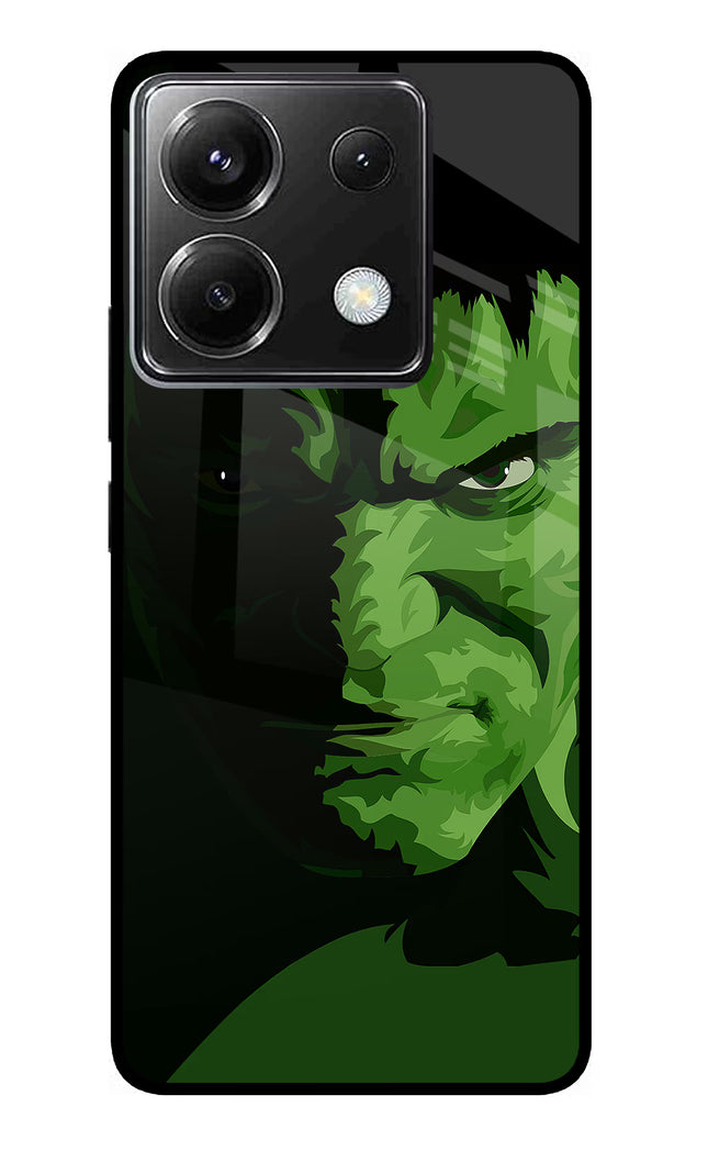 HULK Poco X6 Glass Case