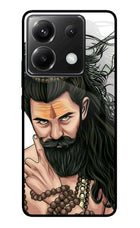 Mahadev Poco X6 Glass Case Back Cover by Casekaro