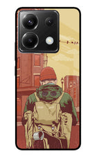 Adventurous Poco X6 Glass Case