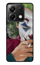 Joker Smoking Poco X6 Glass Case