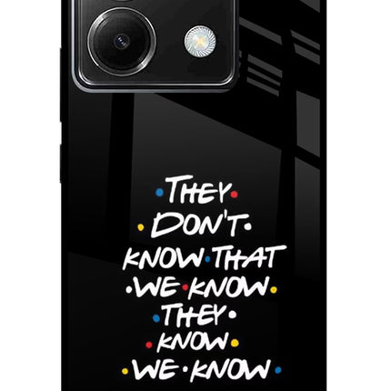 FRIENDS Dialogue Poco X6 Glass Case