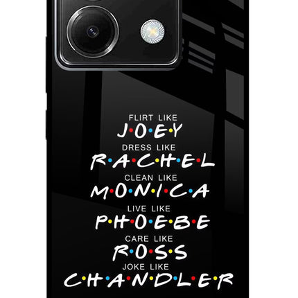 FRIENDS Character Poco X6 Glass Case