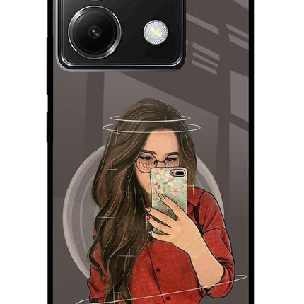 Selfie Queen Poco X6 Glass Case