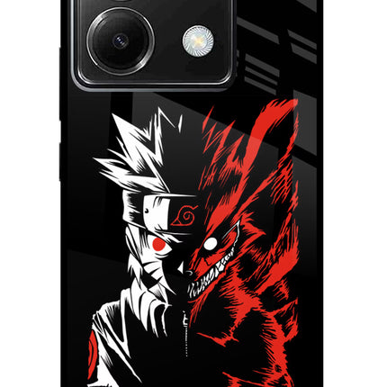 Naruto Two Face Poco X6 Glass Case