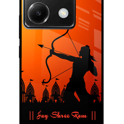 Lord Ram - 4 Poco X6 Glass Case