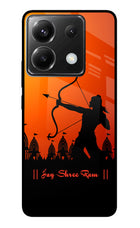 Lord Ram - 4 Poco X6 Glass Case