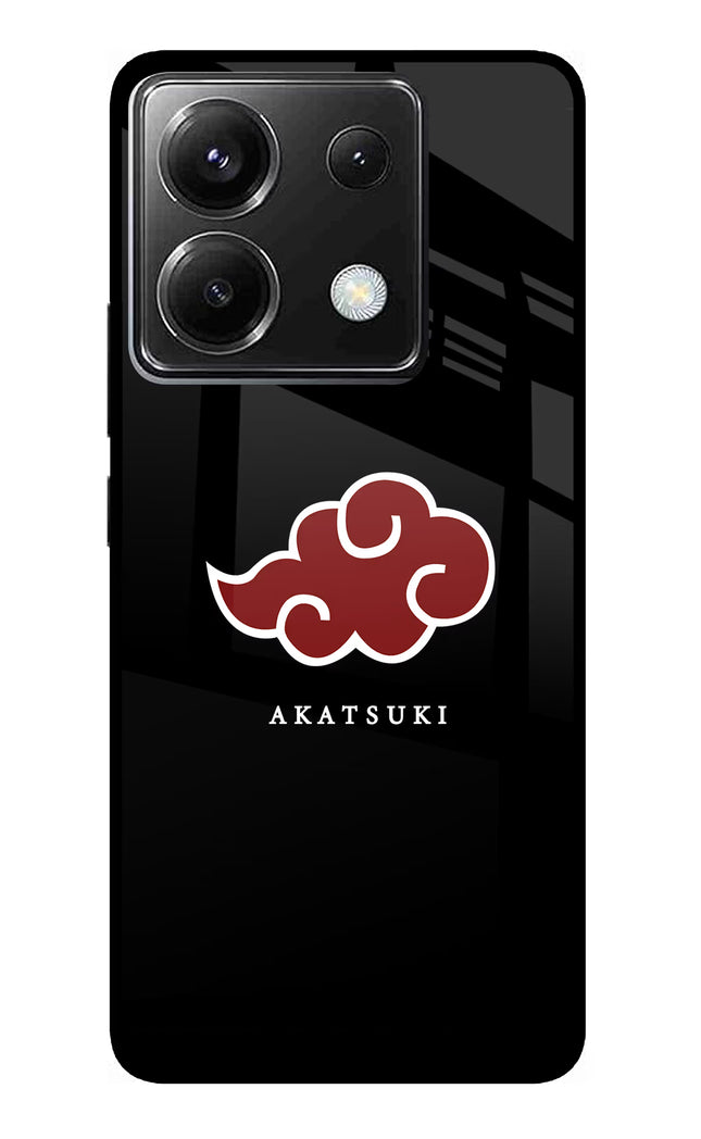 Akatsuki Poco X6 Glass Case