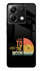To the Moon Poco X6 Glass Case