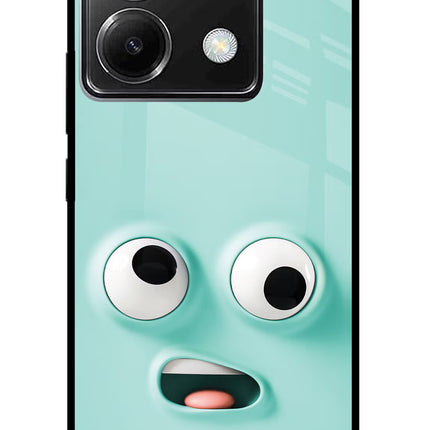 Funny Cartoon Poco X6 Glass Case