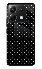 White Dots Poco X6 Glass Case