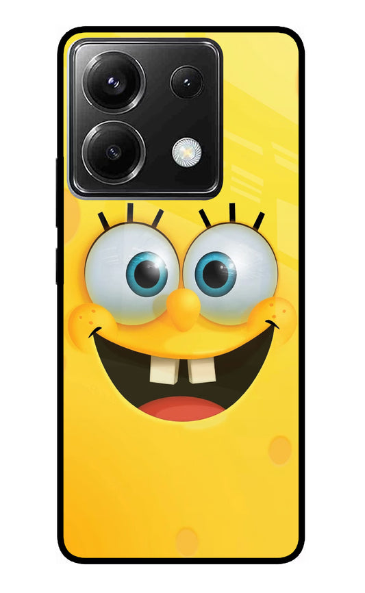 Sponge 1 Poco X6 Glass Case