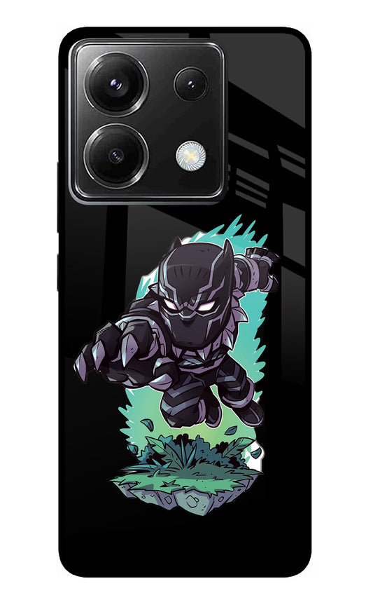 Black Panther Poco X6 Glass Case
