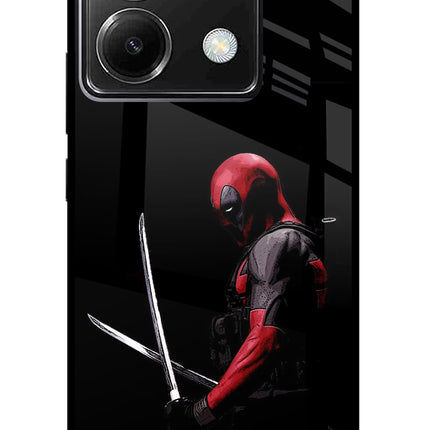 Deadpool Poco X6 Glass Case