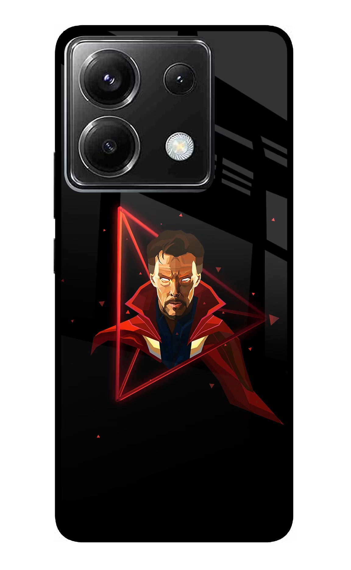 Doctor Ordinary Poco X6 Glass Case Back Cover by Casekaro