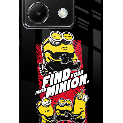 Find your inner Minion Poco X6 Glass Case