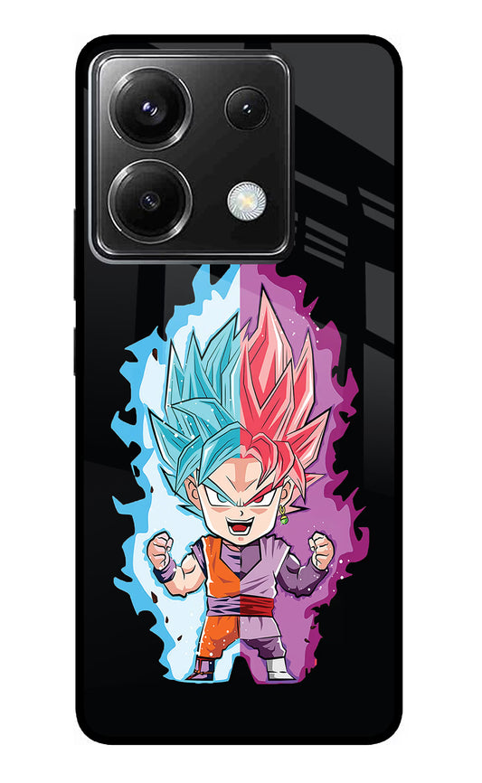 Chota Goku Poco X6 Glass Case