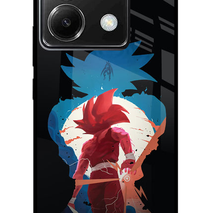 Goku Poco X6 Glass Case