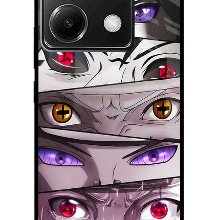Naruto Anime Poco X6 Glass Case