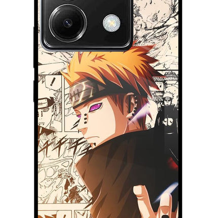 Pain Anime Poco X6 Glass Case