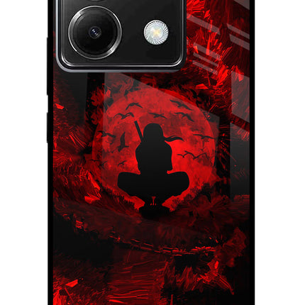Itachi Uchiha Poco X6 Glass Case