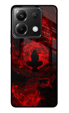 Itachi Uchiha Poco X6 Glass Case