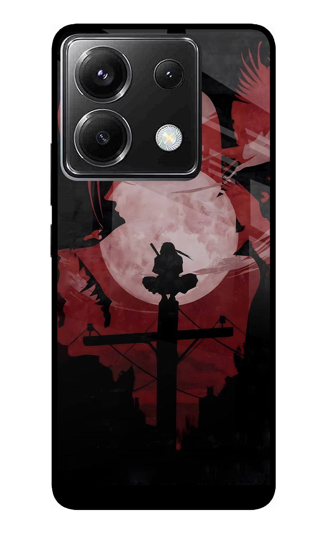Naruto Anime Poco X6 Glass Case Back Cover by Casekaro