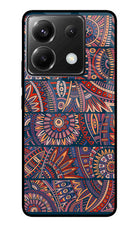 African Culture Design Poco X6 Glass Case