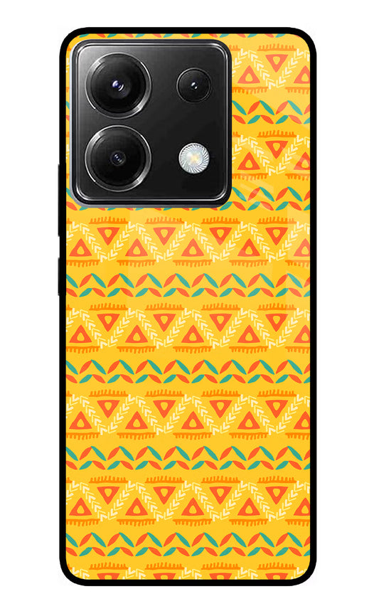 Tribal Pattern Poco X6 Glass Case