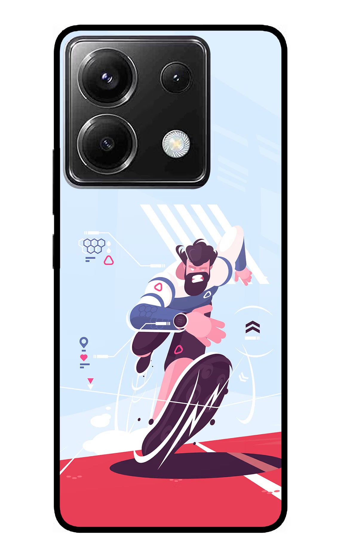 Run Pro Poco X6 Glass Case