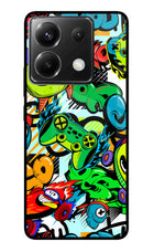 Game Doodle Poco X6 Glass Case