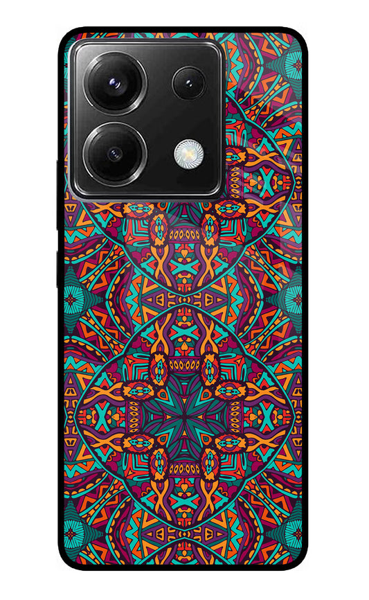 Colour Mandala Poco X6 Glass Case