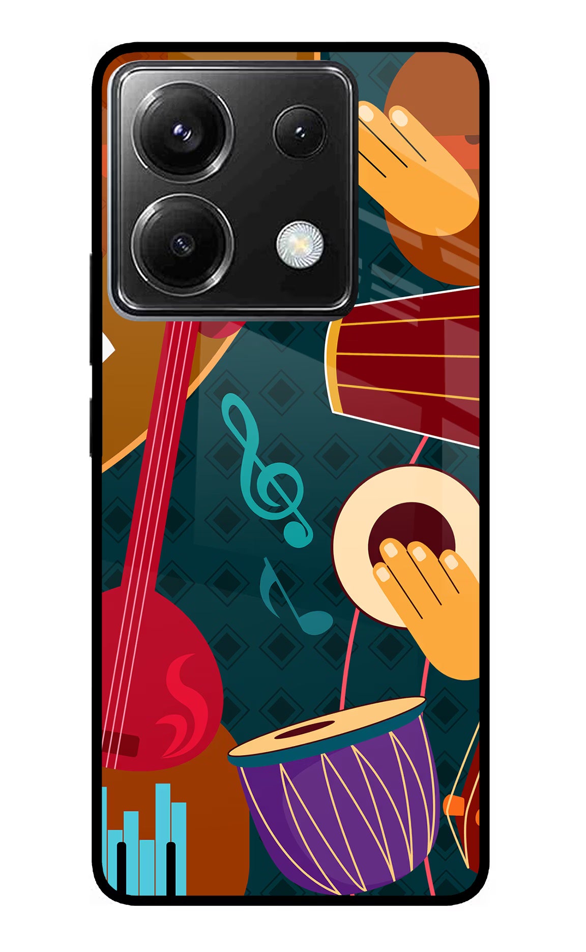 Music Instrument Poco X6 Glass Case