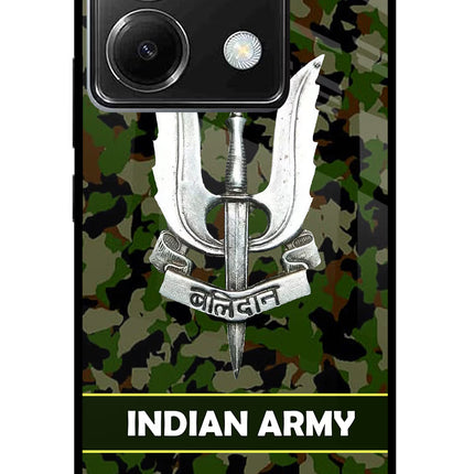 Balidan Indian Logo Poco X6 Glass Case