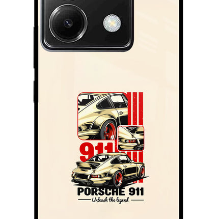 Classic Porsche 911 Poco X6 Glass Case