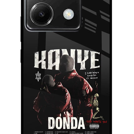 Donda Kanye West Poco X6 Glass Case