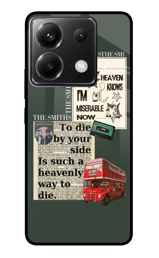 The Smiths Poco X6 Glass Case
