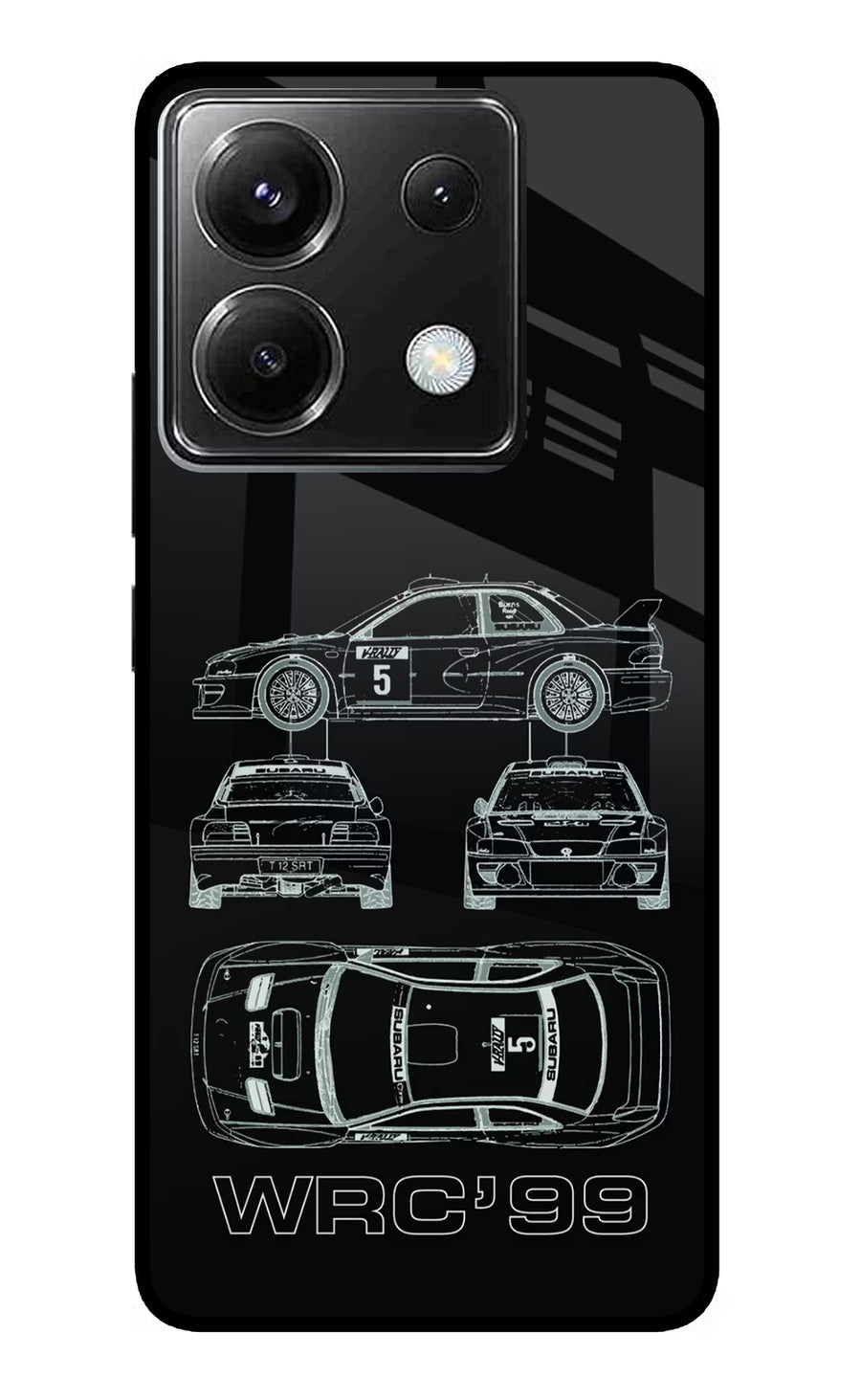 WRC'99 Poco X6 Back Cover, Metal case