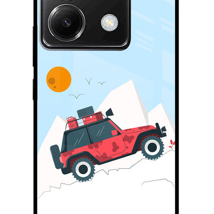 Mountain Trail Beast Poco X6 Glass Case
