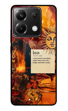 Leo Zodiac Poco X6 Glass Case