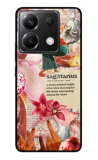 Sagittarius Zodiac Poco X6 Glass Case